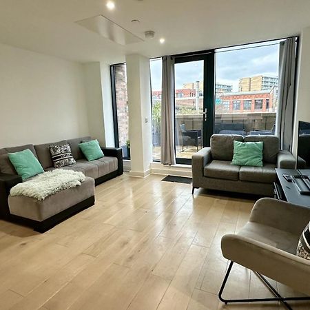 Lux Livin' Apartments - Luxury 2 Bed Apartment With Sky Garden Manchester Extérieur photo