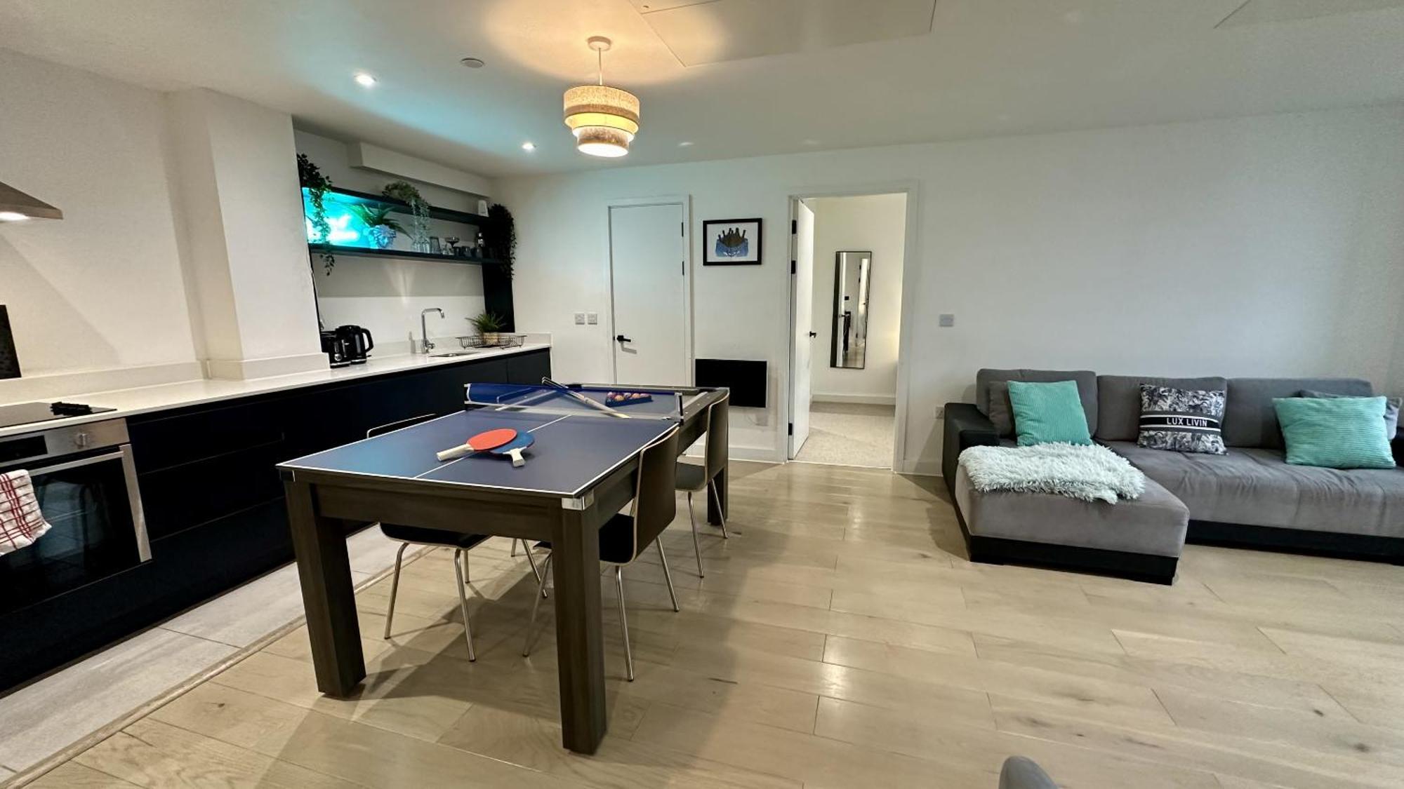 Lux Livin' Apartments - Luxury 2 Bed Apartment With Sky Garden Manchester Extérieur photo
