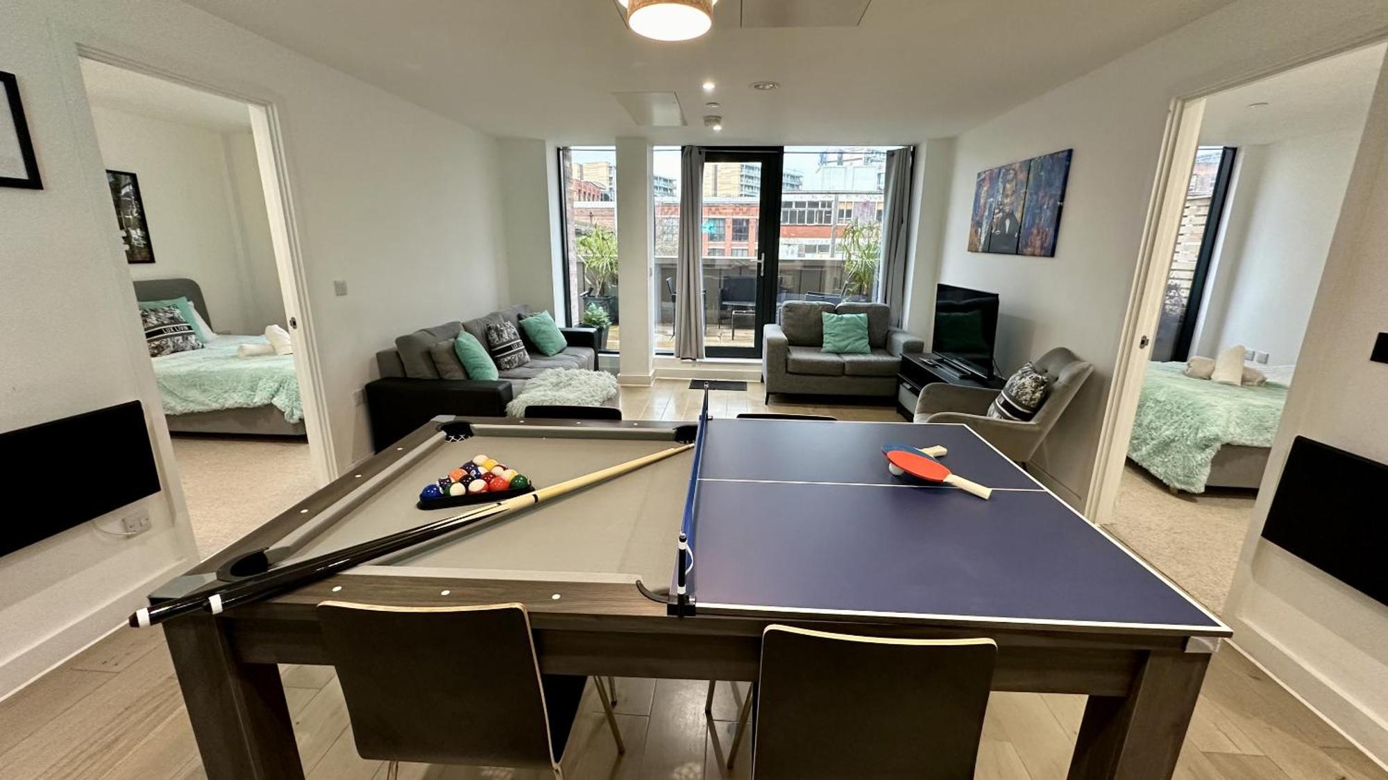 Lux Livin' Apartments - Luxury 2 Bed Apartment With Sky Garden Manchester Extérieur photo